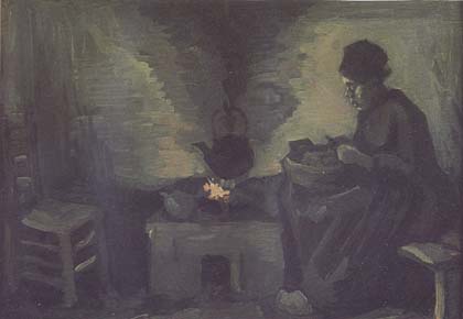 Peasant Woman near the Hearth (mk06)